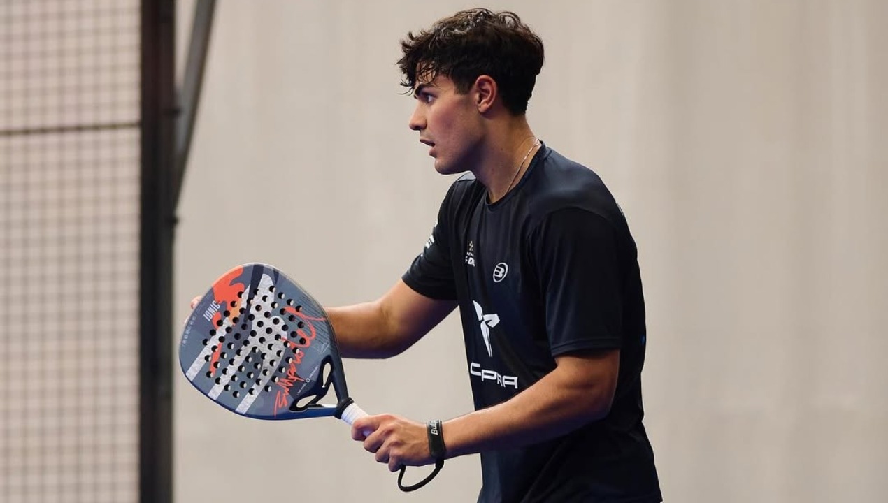 Pablo Cardona durante el Málaga P1 la temporada pasada. @pablitoocardona