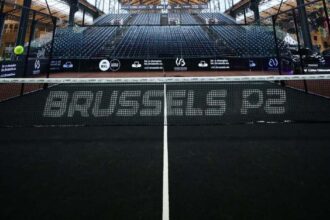 Pista Central del Premier Padel Brussels P2