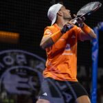 Gálan prepara su remate en el pase a finales de Newgiza