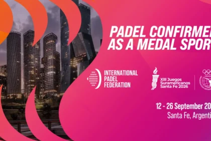 El pádel será medalla en los juegos suramericanos de 2026 / FIP