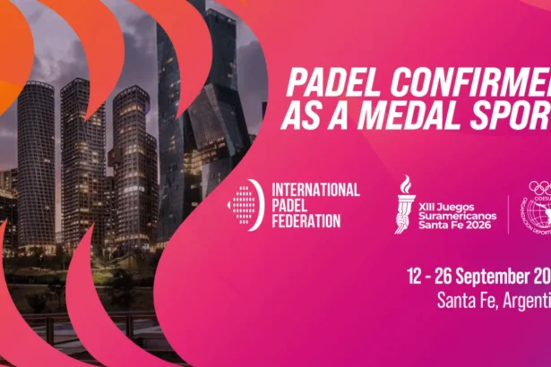 El pádel será medalla en los juegos suramericanos de 2026 / FIP