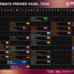 Calendario Premier Padel 2026 antes de la actualización