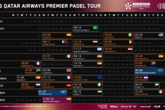 Calendario Premier Padel 2026 antes de la actualización