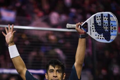 Chingotto celebra la victoria en las semifinales del Buenos Aires P1 / PremierPadel
