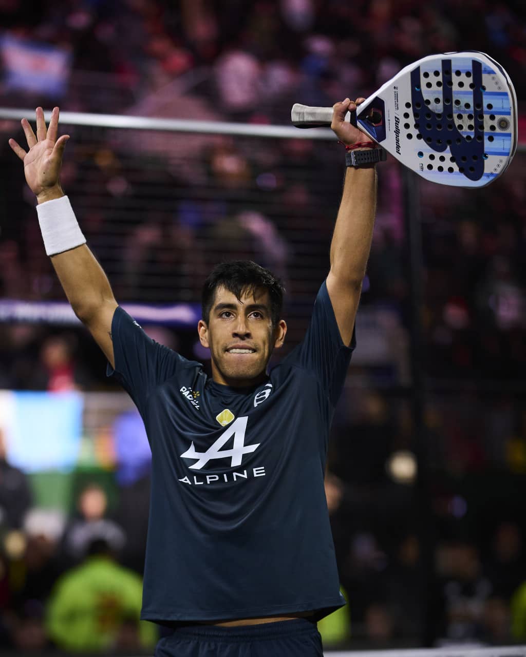 Chingotto celebra la victoria en las semifinales del Buenos Aires P1 / PremierPadel
