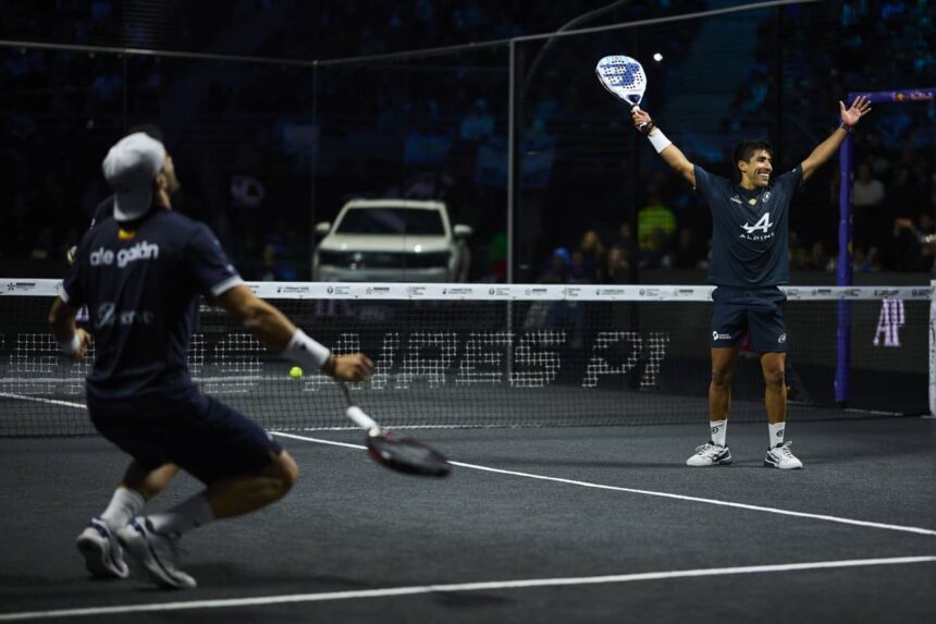 Galan y Chingotto celebrando el título del Buenos Aires P1 / PremierPadel