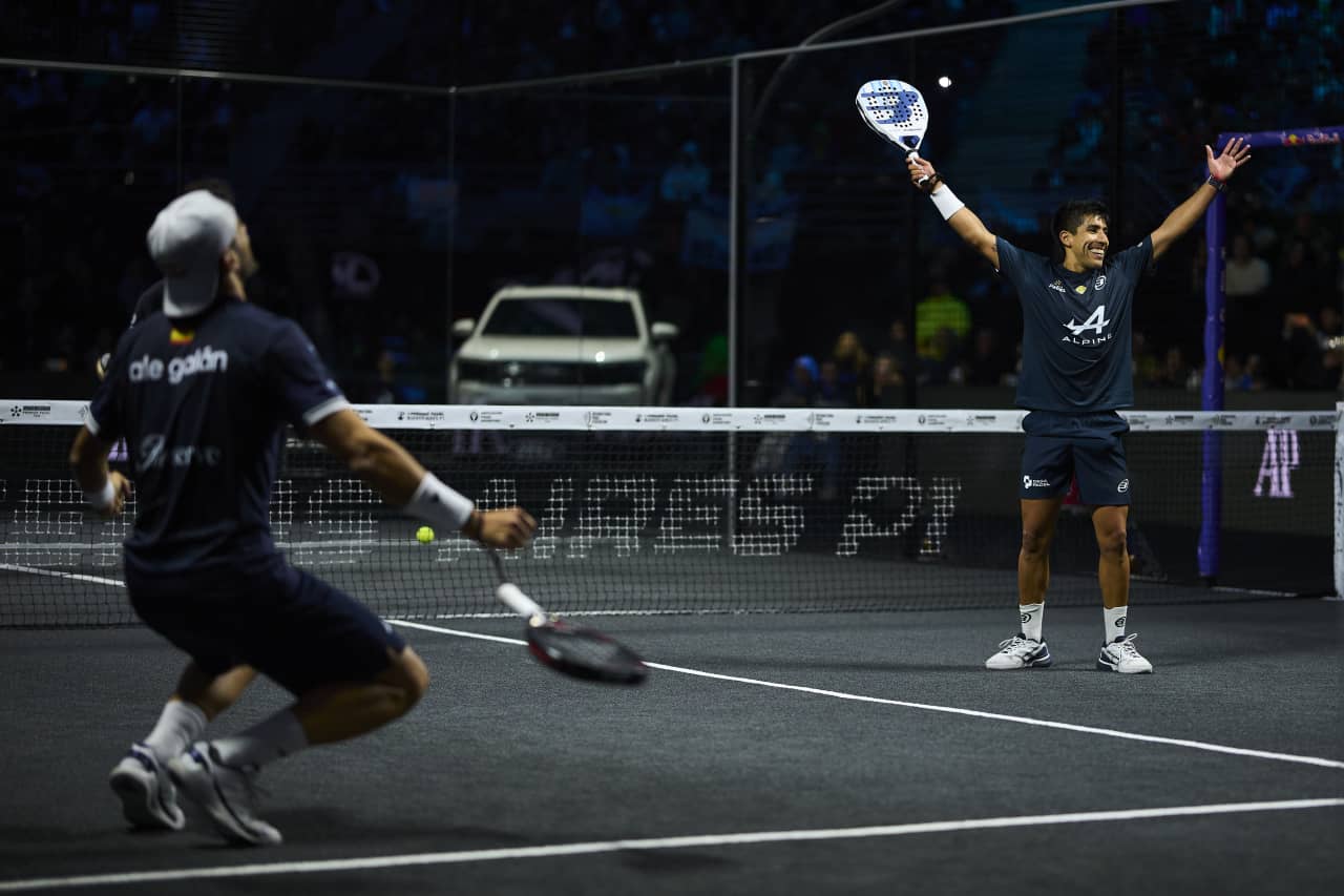 Galan y Chingotto celebrando el título del Buenos Aires P1 / PremierPadel