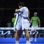Resultados Asunción P2 Coello y Tapia celebrando las semifinales