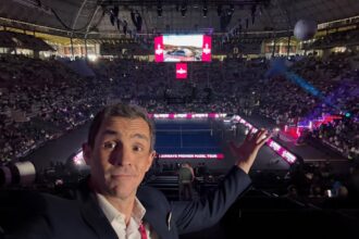 Lalo Alzueta narrando el Barcelona Masters Final