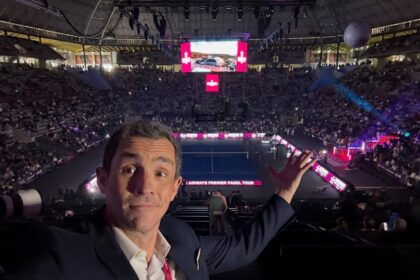 Lalo Alzueta narrando el Barcelona Masters Final
