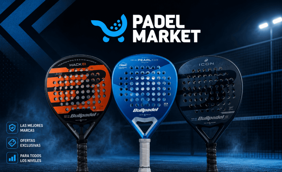 La mejores palas de Padel Market en rebajas
