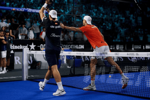 Pique entre Lebrón y Galán en las semifinales del Valencia P1