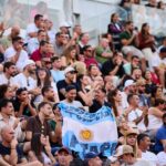 La afición disfrutando del Italy Major