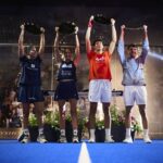 Coello, Tapia, Triay y Brea celebrando el torneo ganado en Roma 2026
