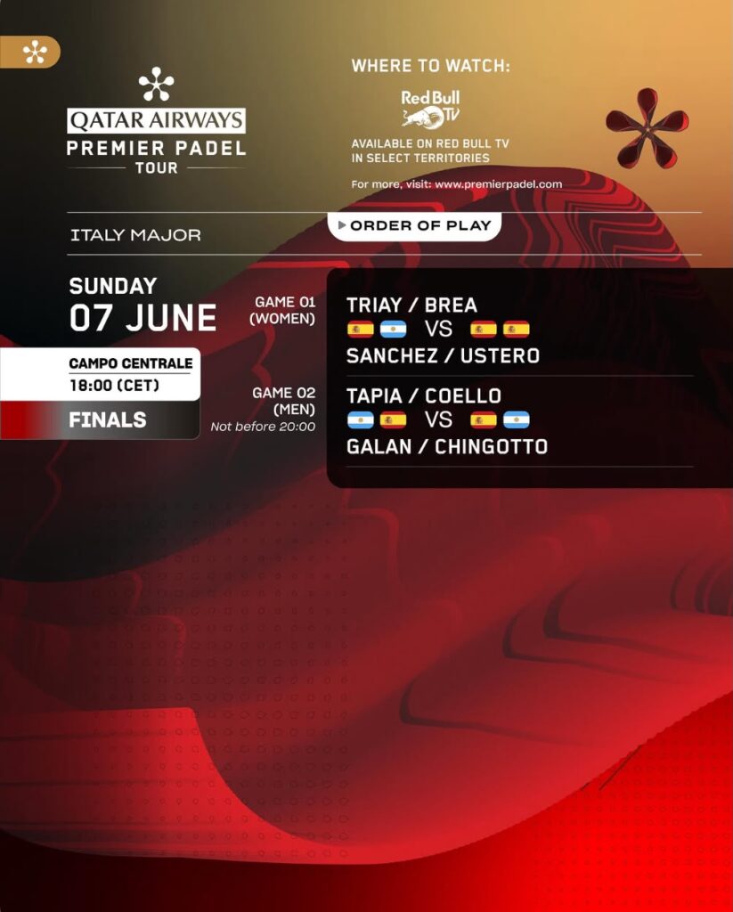 Enfrentamientos finales Italy Major
