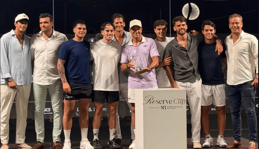 Equipo ganador de la Reserve Cup Marbella 2026