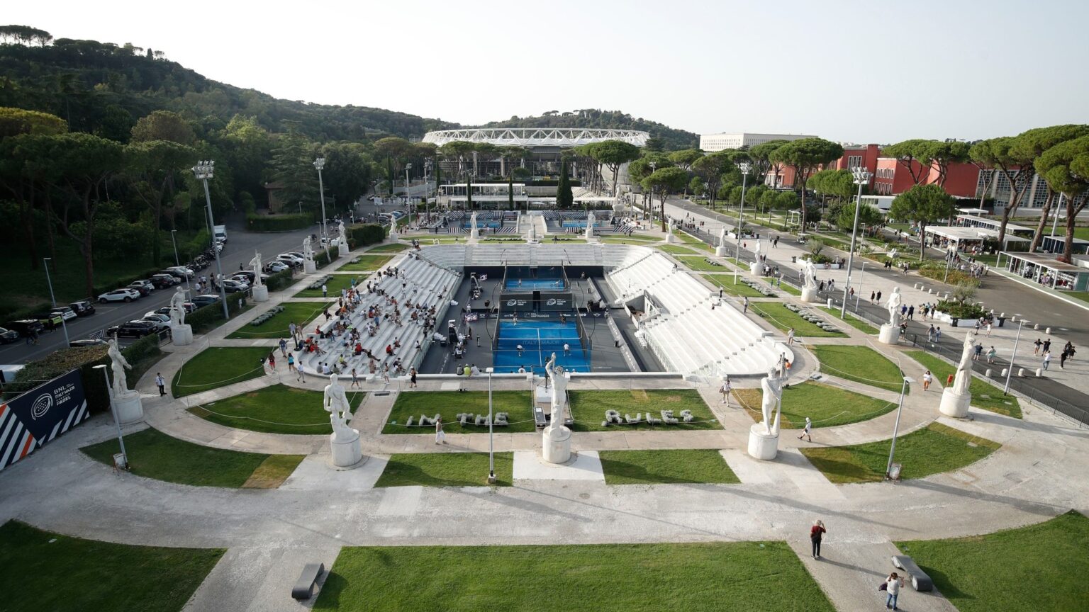 Estadio del Italy major en los 32avos de final 2026 / PremierPadel