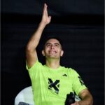 Arce celebrando la victoria