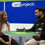 AnalistasPadel junto a Alejandra Salazar en una entrevista.