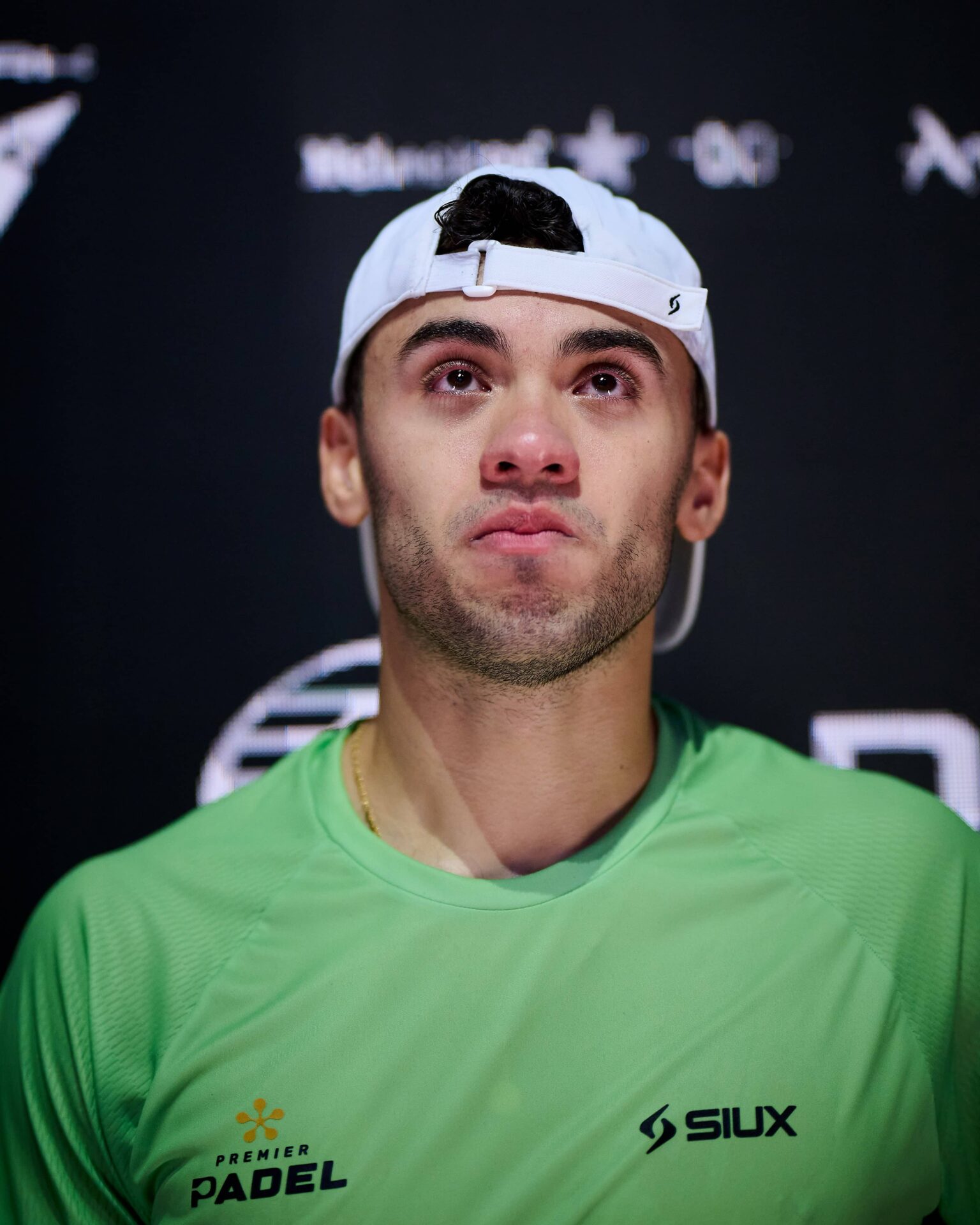 Augsburger emocionado despues de unas duras semis en el Málaga P1 junto a Lebrón