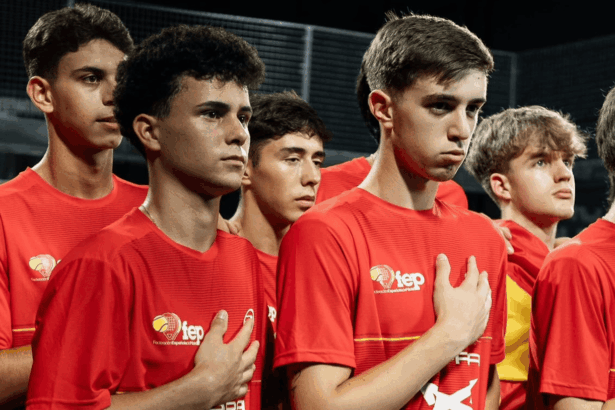 Equipo masculino Junior campeón de la selección española