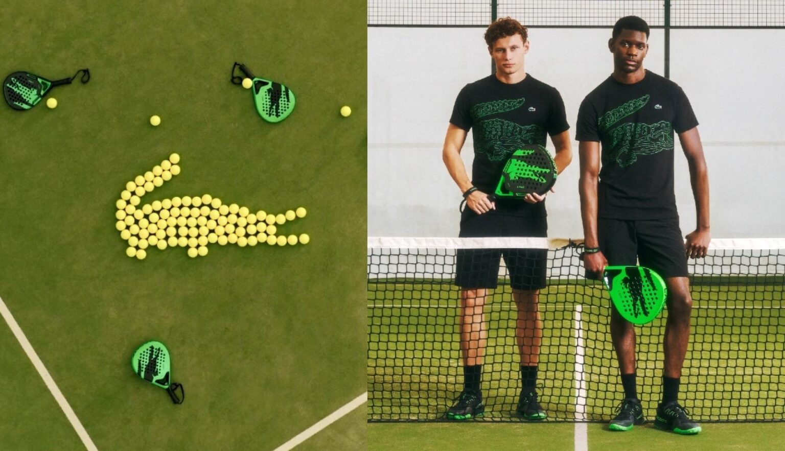 Nuevas palas de Lacoste.