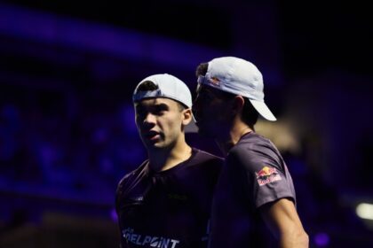 Juan y Leo durante el Milano P1
